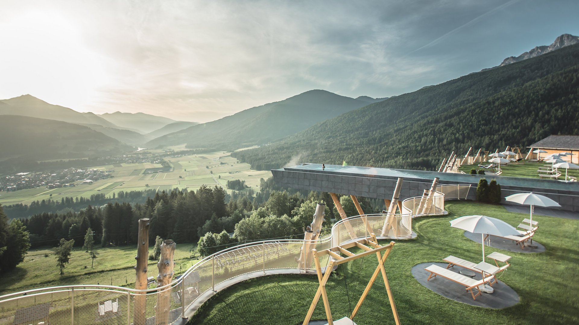 Unser Hotel in Olang zwischen Himmel und Erde