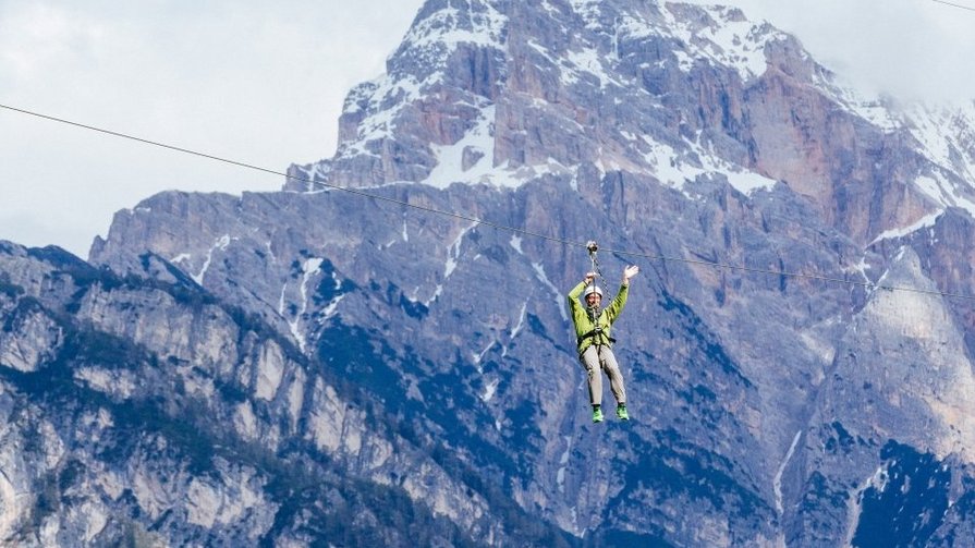 ... an adrenaline-packed adventure in the heart of the Dolomites ... an adrenaline-packed adventure in the heart of the Dolomites