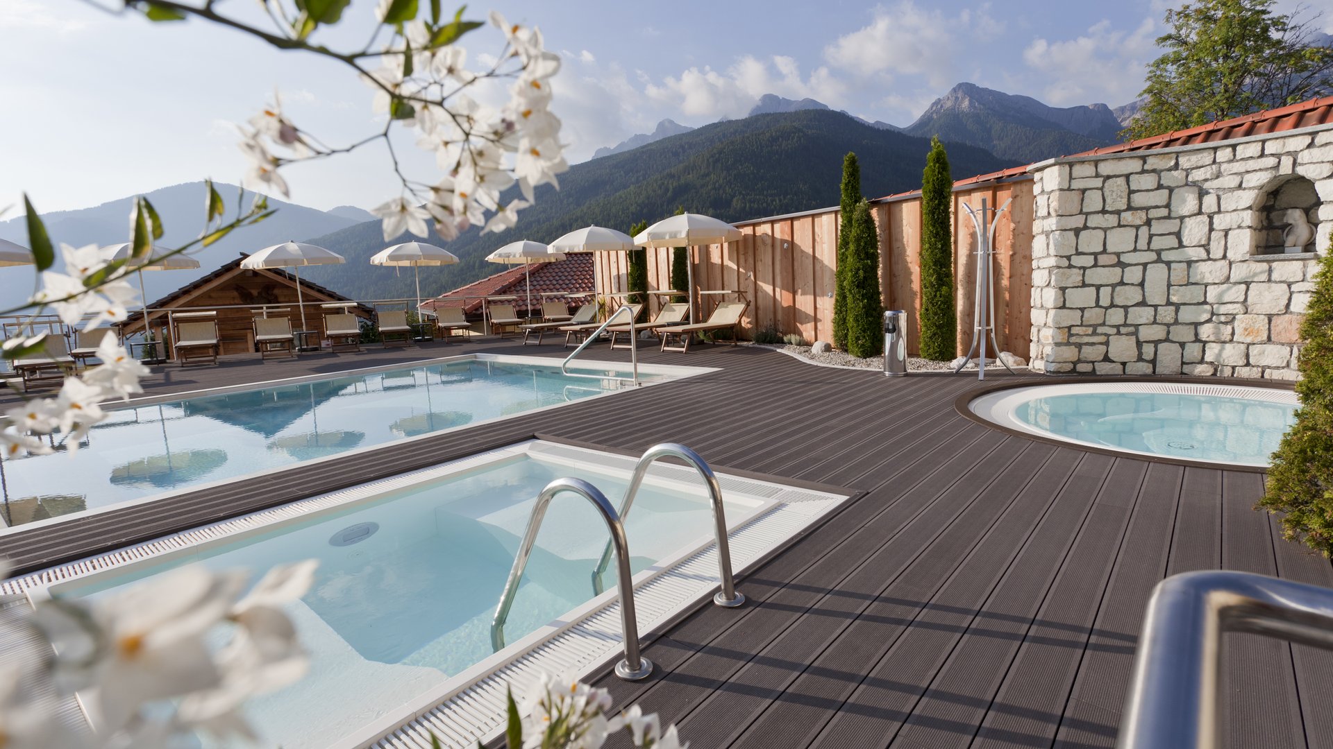 Our Sky Pool in South Tyrol, a rare beauty Our Sky Pool in South Tyrol, a rare beauty
