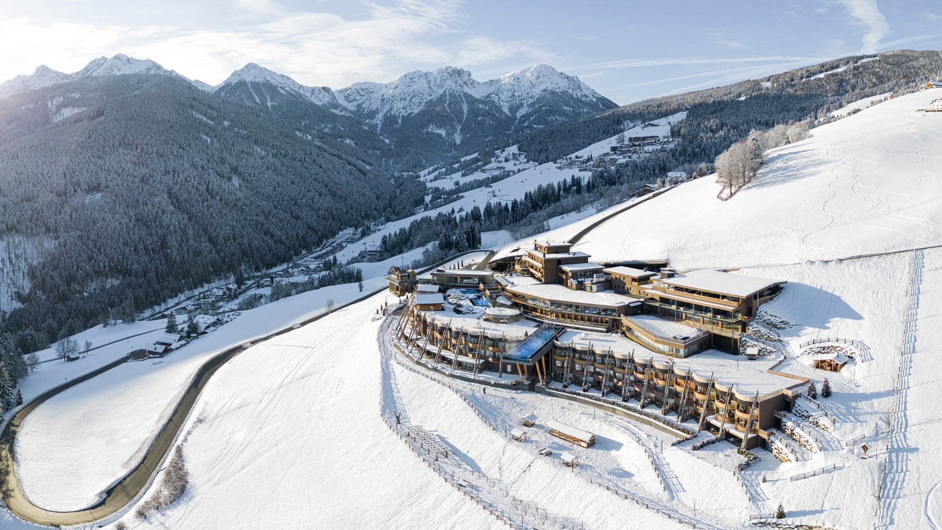 Unser Hotel in Olang zwischen Himmel und Erde