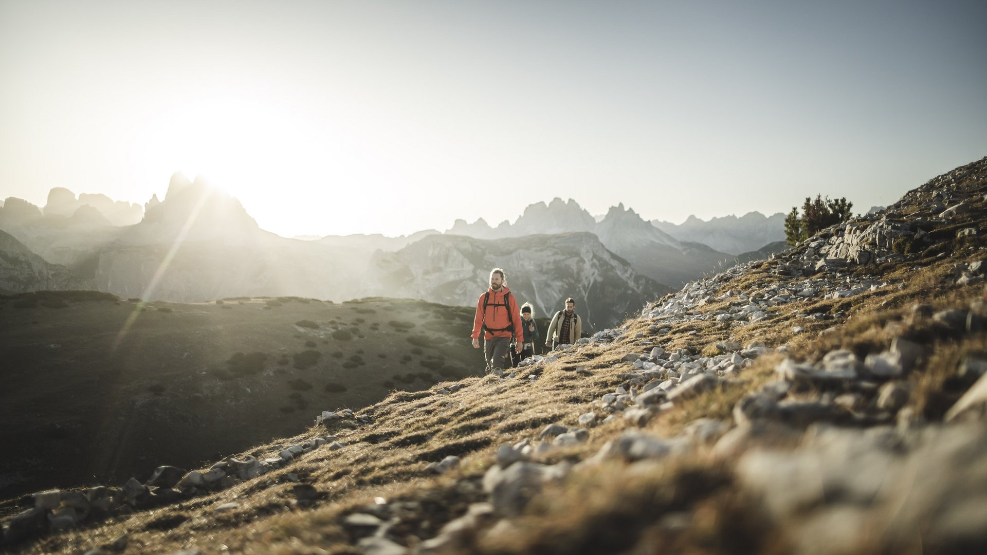 Hiking at Plan de Corones/Kronplatz: unique