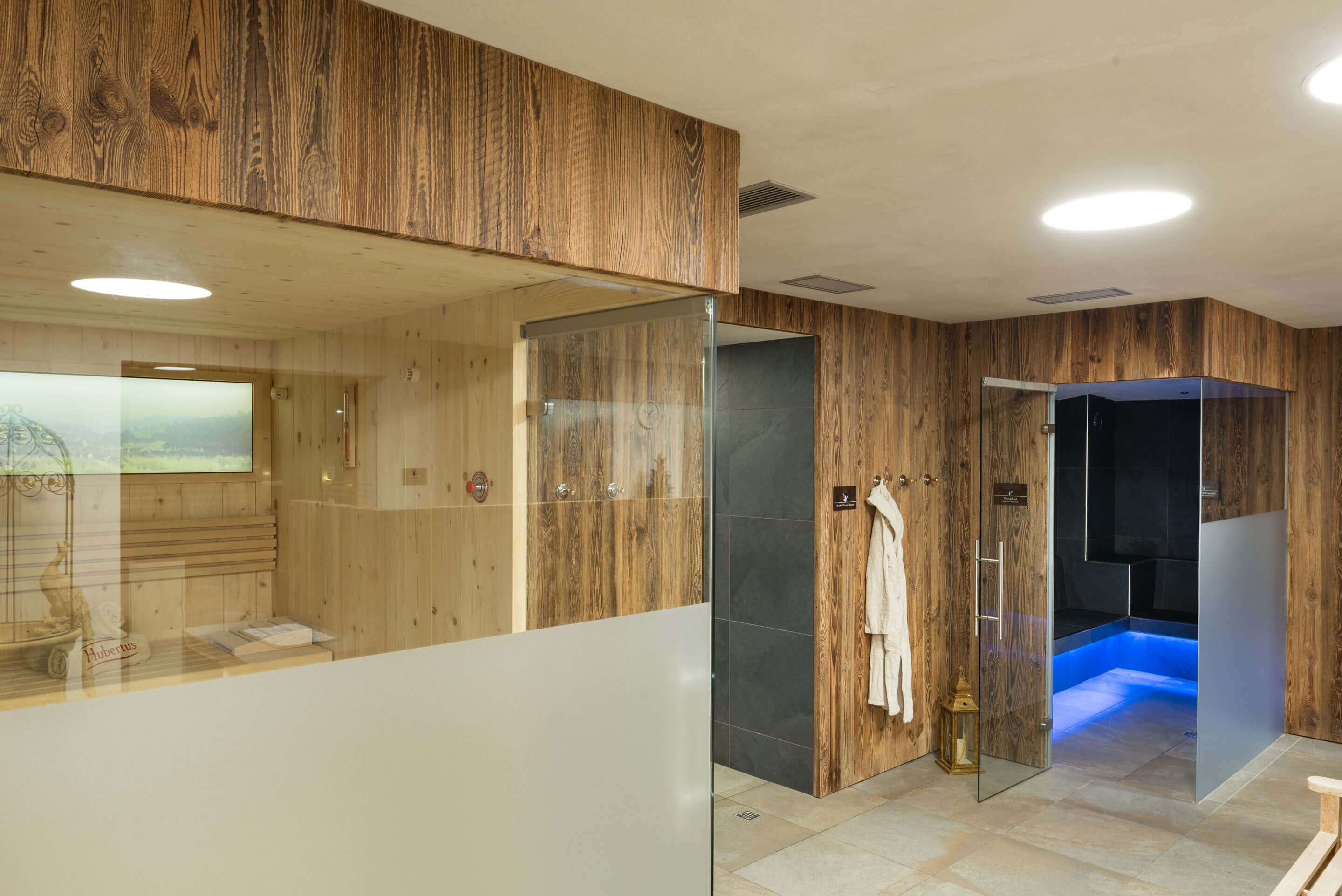 Sauna at our wellness hotel in Val Pusteria/Pustertal